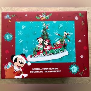 Mickey and Friends Musical Train Figurine (New in box)